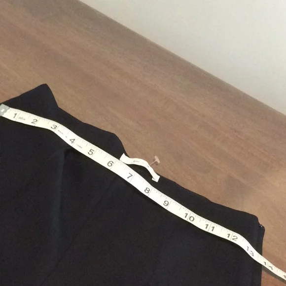 THE ROW Black Flare Pants Sz 0